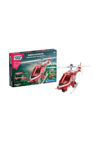 Clementoni Mekanik Laboratuvarı Firefighting Helicopter 75075tr
