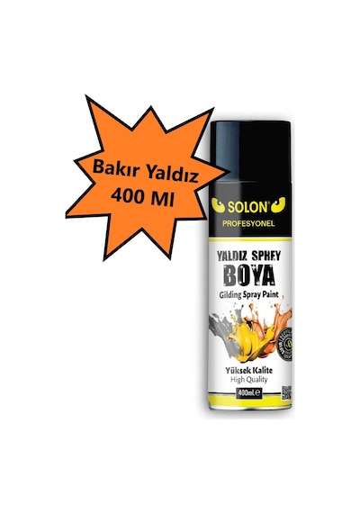 Bakır Yaldız Sprey Boya 400 Ml