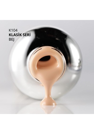 Kalıcı Oje K104, Bej, 10 Ml