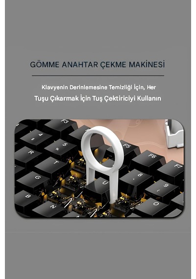 8'i 1 Arada Çok Fonksiyonlu Elektronik Temizlik Kiti Klavye, Kulaklık, Telefon, Laptop Mt5610