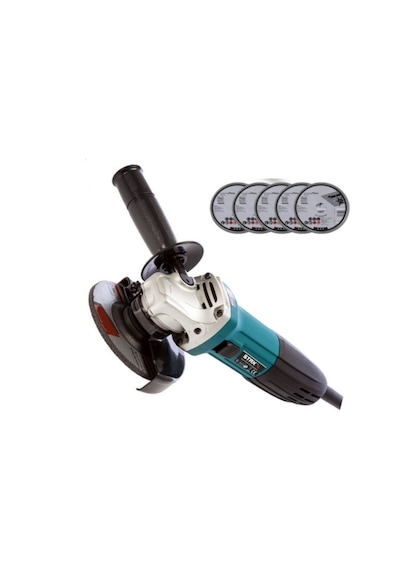 Staxx Power 2000 W 115 MM Slim Spiral Taşlama Makinesi + 5'li Kesme Taşı