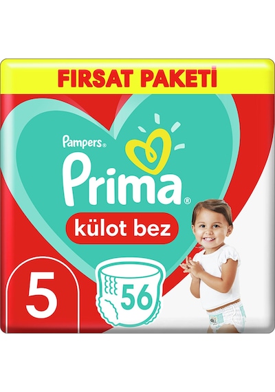 Prima Külot Bez Fırsat Paketi 5 Beden 3x56 168 Adet 5 Numara