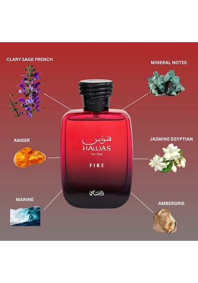 Rasasi Hawas Fire Erkek Parfüm EDP 100 ML