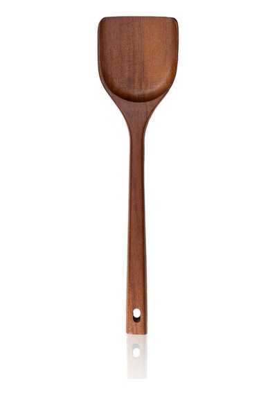 The Mia Natura Akasya Spatula 34x9 Cm Kahverengi