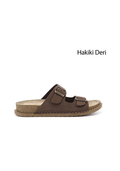 Gönderi(R) Gönderi R Kadın Kahve Nubuk Çift Tokalı Hakiki Deri Terlik Dyza83042013 Kahverengi Gönderi(R) Gönderi R Kadın Kahve Nubuk Çift Tokalı Hakiki Deri Terlik Dyza83042013 Kahverengi