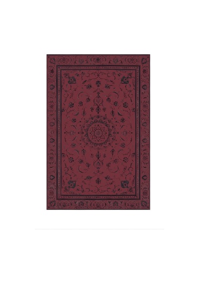 Kartela Halı Suma Halı Jüt Taban Dokuma Halı Bordo - 180 X 270 Cm