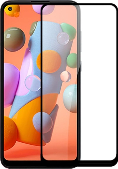 Samsung Uyumlu A11 Ekran Koruyucu 9D Tam Kaplayan Kavisli