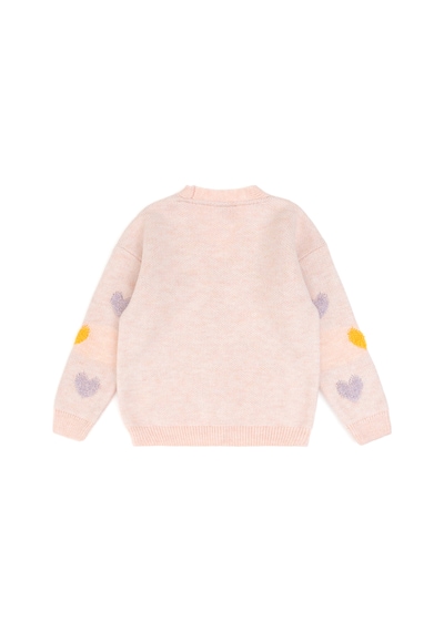 U.s. Polo Assn. Kız Çocuk Açık Pembe Hırka Triko 50314328-vr078 Acık Pembe
