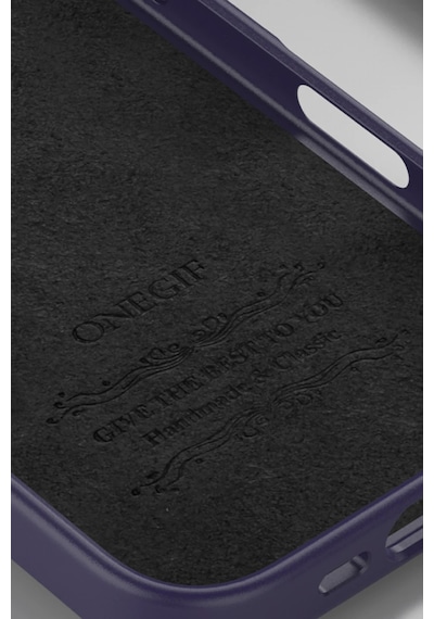 Onegif Apple iPhone Uyumlu 16 Bright Simli - Kapak - Derin Mor