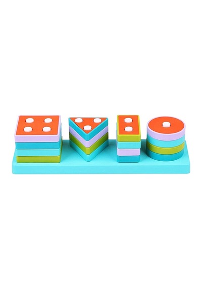 Northcity Lc Ahşap Geometrik Şekiller Bul-tak Bx
