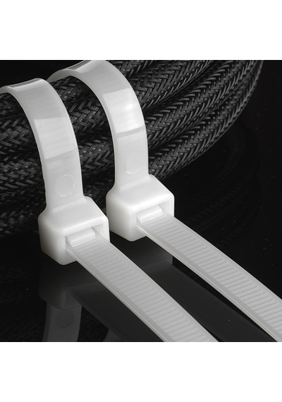 Kablo Bağı 4.5x200mm Beyaz 100 Adet