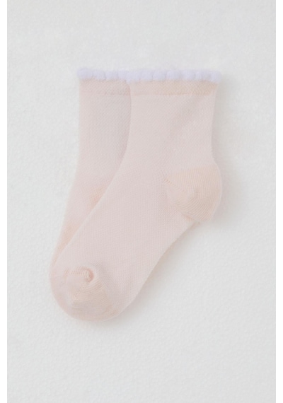 Katamino Kız Çocuk Soket Çorap Basic 1-6 Yaş, Pembe