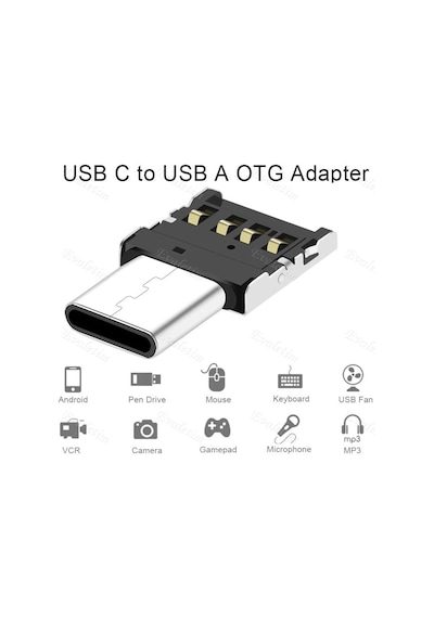 Type C Usb Kablo Ucu Çevirici Otg 4497P Şarj Data Androıd Uç Adap