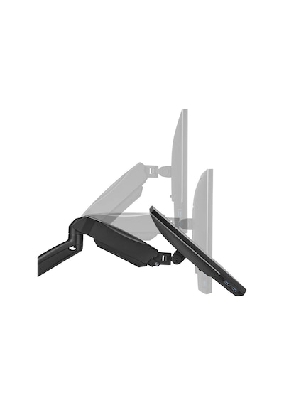 Go-5008 Ekonomi Yaylı Destekli Duvara Monte Çift Monitör Kolu Oyun Ve Ofis Kullanımı Için, 17" - 32", Her Kol 9 Kg'ya Ka
