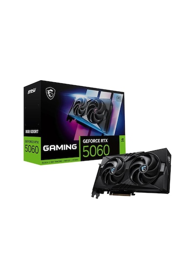 Msı Geforce Rtx5060 8g Gamıng Oc 8gb Gddr7 128bıt 1xhdmı 3xdp Ekran Kartı