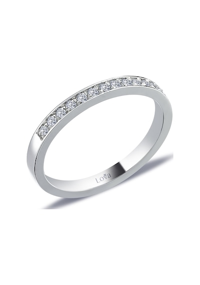 Lova 0,16 Karat Pırlanta Yarımtur Yüzük - 1040173