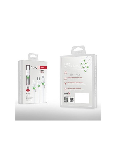 Lexroo Type-c Usb Kablo - Beyaz