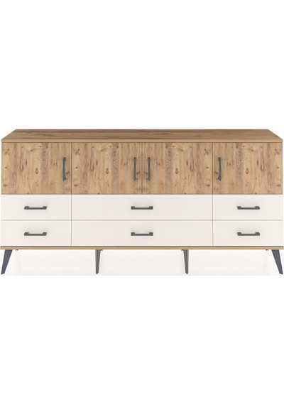Arges Konsol 3 Raflı 6 Çekmeceli 4 Kapaklı 176x30x83 Çam-çam/aytaşı Çam/aytaşı Arges Konsol 3 Raflı 6 Çekmeceli 4 Kapaklı 176x30x83 Çam-çam/aytaşı Çam/aytaşı