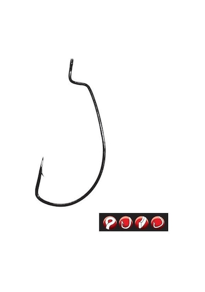 Gamakatsu Worm Offset Ewg No:4/0 Olta İğnesi 1/5 - Spr146843.00400