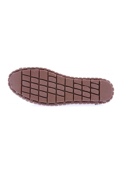 Dgn 600-23y Kadin Dikiş Detayli Metal Tokali Loafer Ayakkabi 600-2109-R0186 Bej