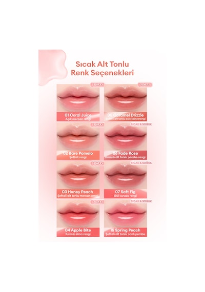 Dasique Pure Water Lip Gloss 04 Apple Bite