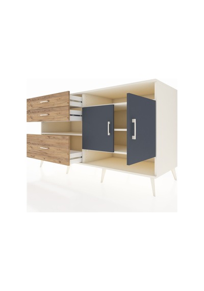 Kronos Konsol 4 Raflı 3 Çekmeceli 2 Kapaklı 176x59x99 Aytaşı-antr Aytaşı-antrasit/çam Kronos Konsol 4 Raflı 3 Çekmeceli 2 Kapaklı 176x59x99 Aytaşı-antr Aytaşı-antrasit/çam