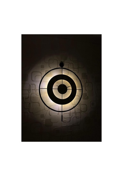 Pey Aksesuar Metal Camlı Duvar Saati 60x80 Cm Büyük Boy Işıklı Gerçek Cam Siyah-şeffaf-beyaz-gümüş M61-siyah-şeffaf-beyaz-gümüş