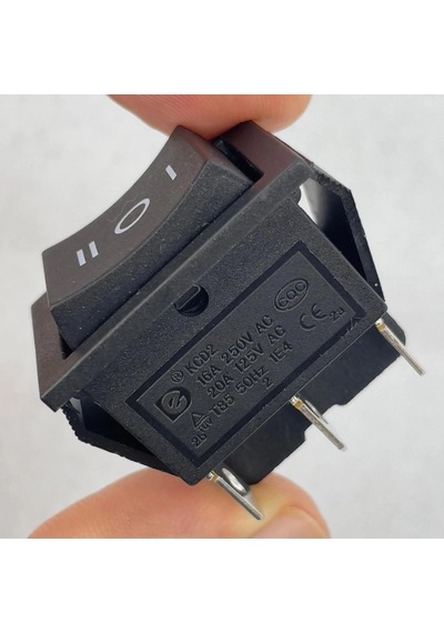 Ic-110 Geniş Işıksız Yaylı Anahtar Mom-off-mom 6p