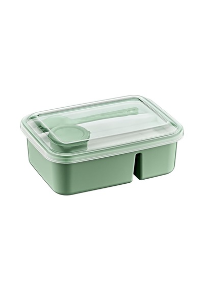 Orret Home 3 Bölmeli Beslenme Kabı 920 Ml Sosluklu Sızdırmaz Kapaklı Bpa İçermez Çatal Kaşık Dahil Lunch Box B Genel