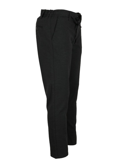 Modarar Erkek Jogger Pantolon Bel Bağcıklı Dar Kesim Rar01340 Füme