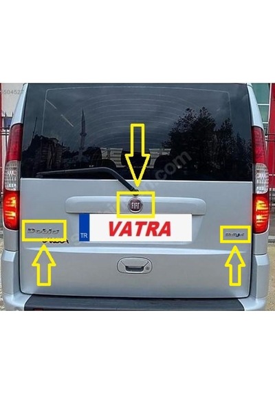 Doblo Combi 1.3 Multijet Maxi Easy 2006-2012 Mavi "j" Bagaj Ve Arma Seti