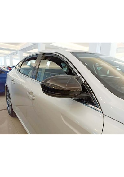 Renault Talisman Batman Yarasa Ayna Kapağı Piano Black 2015+