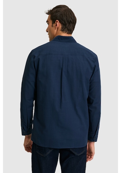 U.s. Polo Assn. Erkek Lacivert Gömlek Basic 50324660-vr033
