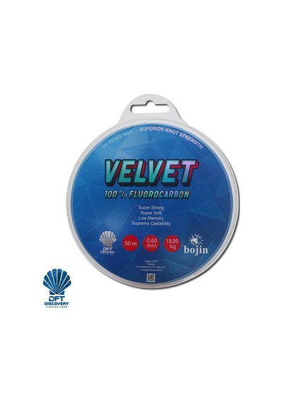DFT Bojin Velvet Fluorocarbon 50 m 0.60 mm Misina