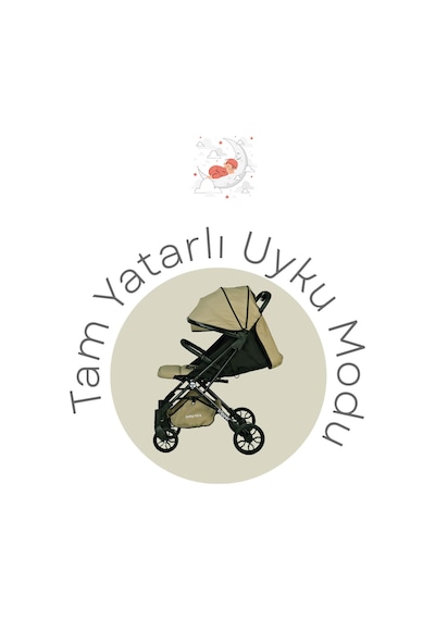 Babycare Tripper Kabin Boy Bebek Arabası - Kahverengi