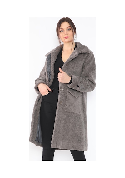 Z6667 Dewberry Bayan Peluş Kaban-füme