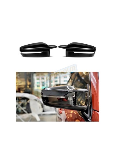 Bmw G20 Uyumlu Yarasa Ayna Kapağı Tırnaklı Model İthal Abs Plastik Pianoblack Makyajlı Makyajsız Uyumlu