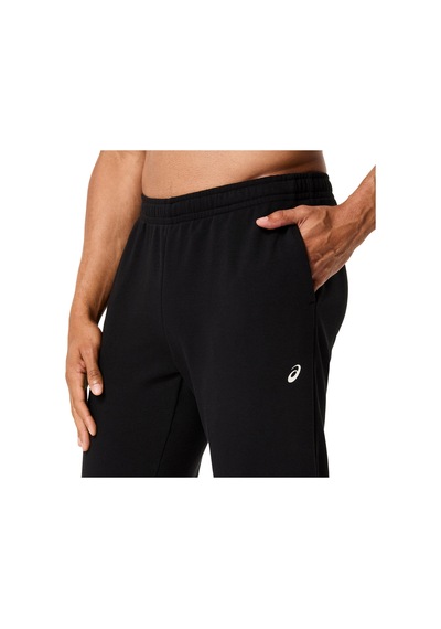 Asics French Terry Pant Erkek Black/obsidian Grey 2031f447-001
