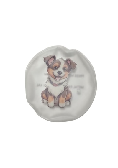 Sevimli Köpek Cep Sobası,el Isıtıcı,sıcak Su Torbası Pvc 9cm