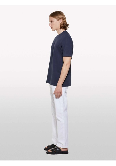 %100 Pamuk Bisiklet Yaka Regular Fit T-shirt Erkek Lacivert T-shirt - 325p3089s104j