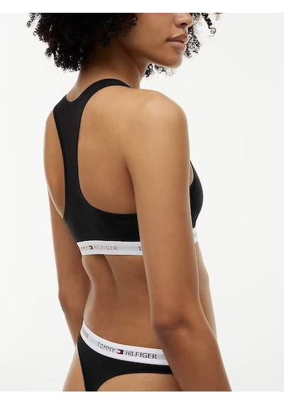 Tommy Hilfiger Kadın Astarsız Bralette- Uw0uw03820beh Siyah