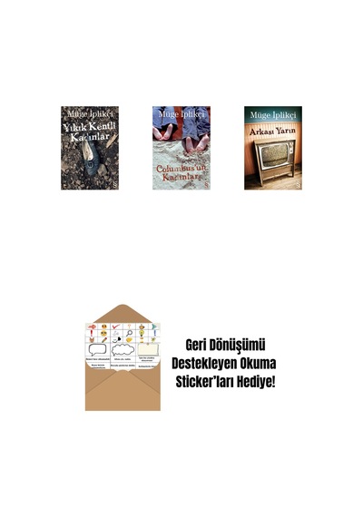 Yıkık Kentli Kadınlar + Columbus'un Kadınları + Arkası Yarın + Okuma Sticker'ları
