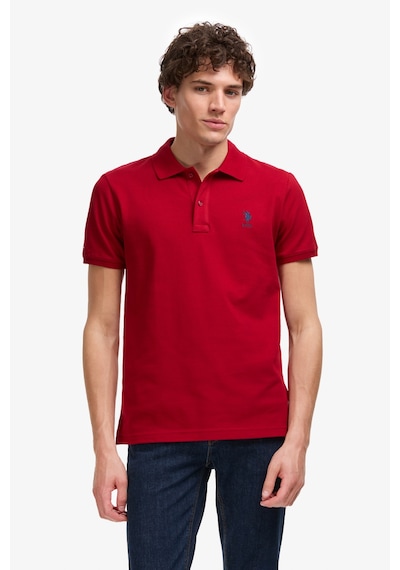 U.S. Polo Assn. U.s. Polo Assn. Erkek Bordo Tişört Basic 50322304-vr014