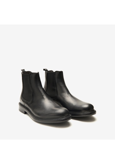 Nero Black Bot Erkek 9825 Exton Soft Chelsea Boot siyah