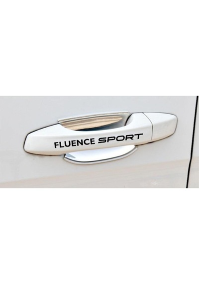 Oto Fluence Sport Kapı Kolu Ve Jant Sticker Seti 8 Adet