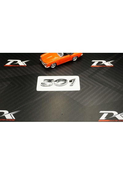 Peugeot 301 Bagaj Krom Abs 3M 3D Yazı Logo Amblem