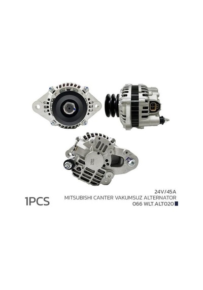 Voltech 066wlt.alt020 - Alternatör 24v 45a Mıtsubıshı Canter Vak