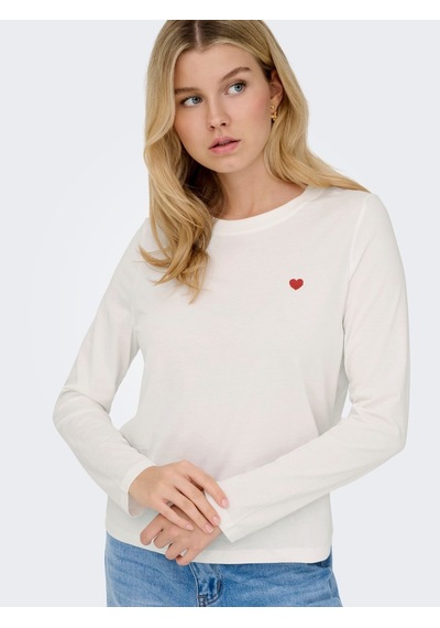 Only Jdy Bayan Uzun Kolu Sweat 15359938 Beyaz