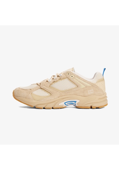 Tommy Hilfiger Tommy Jeans Suede Mix Archive Runners Erkek Bej Spor Ayakkabı Em0em01593 Bej