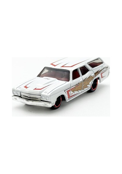 Hot Wheels Tekli Arabalar 70 Chevelle Ss Wagon / Remorque Kısa Kart Jjj70 Çok Renkli